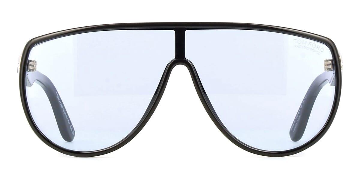 Tom Ford Achilles FT11820001V Shiny Black/ Blue