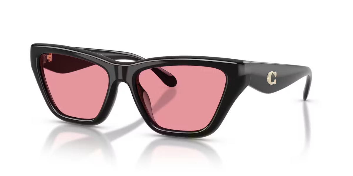 Coach 0HC8449U50028456 Black/ Pink Solid