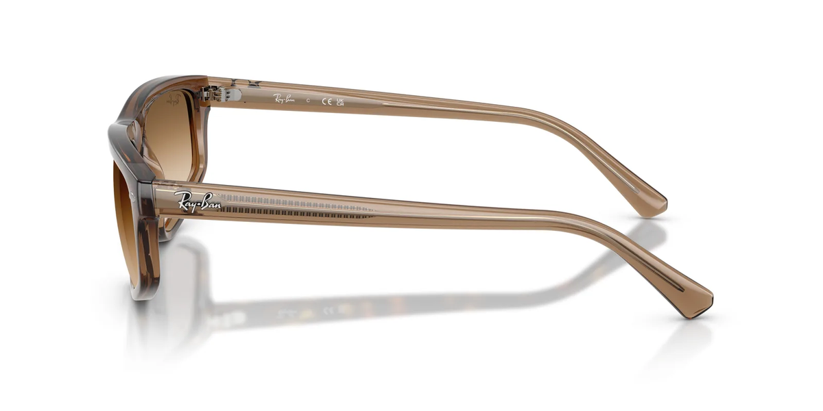 Ray-Ban 0RB222566405159 Transparent Light Brown/ Clear Gradient Brown