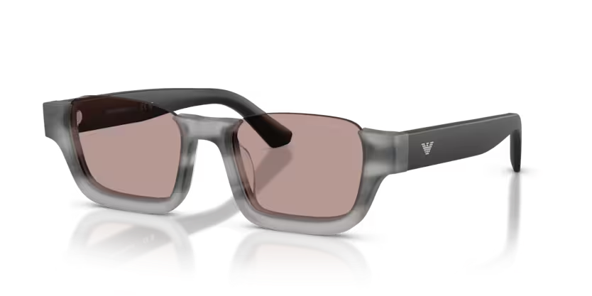 Emporio Armani 0EA4268U63677N58 Striped Havana Grey