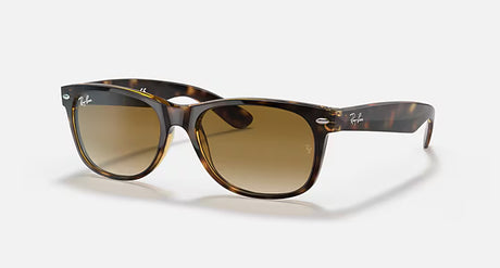 Ray-Ban New Wayfarer 0RB2132 710/51 55 Light Havana/ Light Brown Gradient - Blue Star Eyewear
