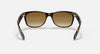 Ray-Ban New Wayfarer 0RB2132 710/51 55 Light Havana/ Light Brown Gradient - Blue Star Eyewear