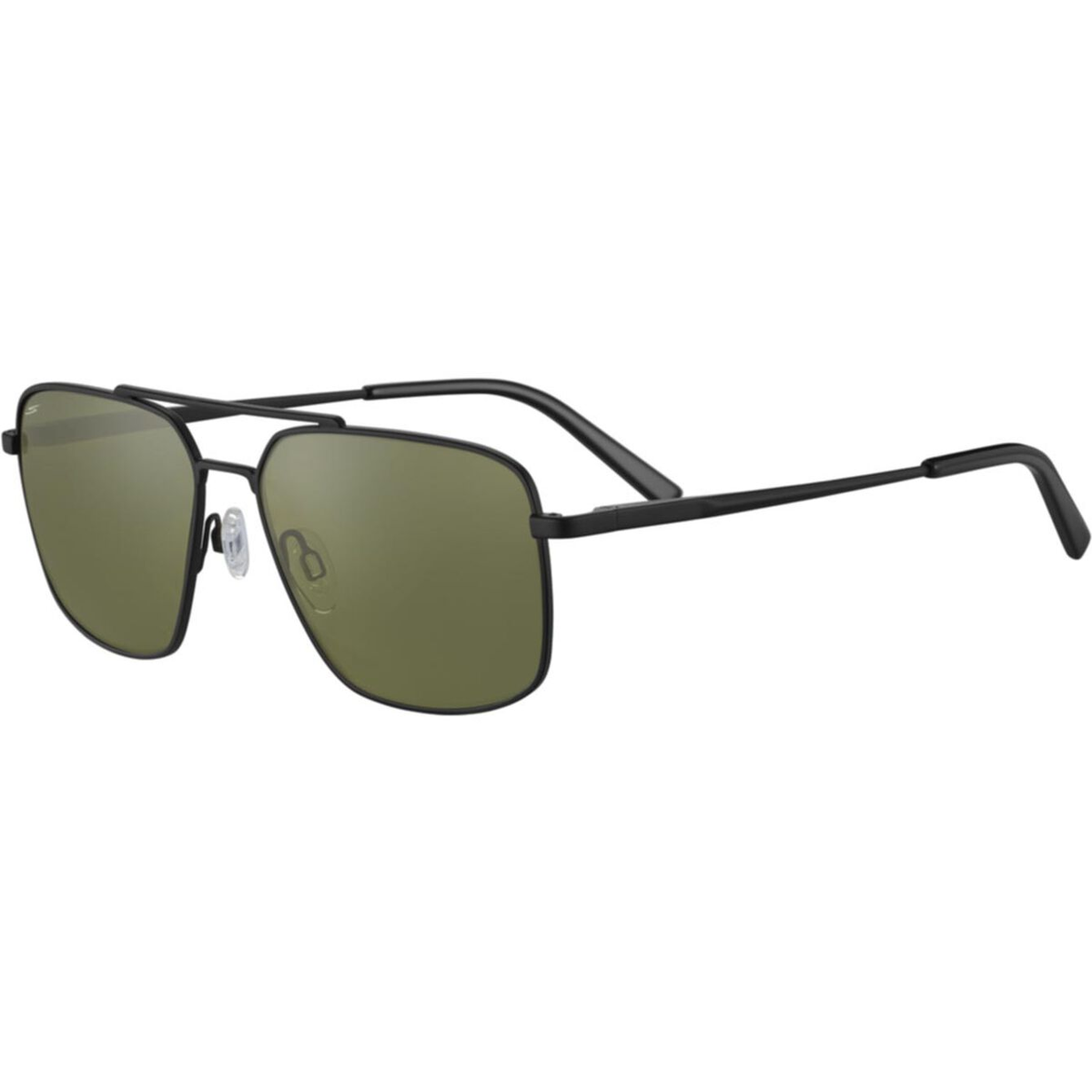Serengeti Aitkin SS554002 Rubberised Black / Green Polarised Photochromic