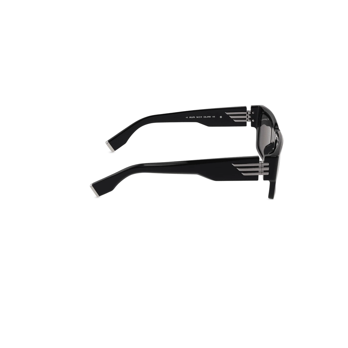 Police SPLU78560700 SHINY BLACK/ SMOKE