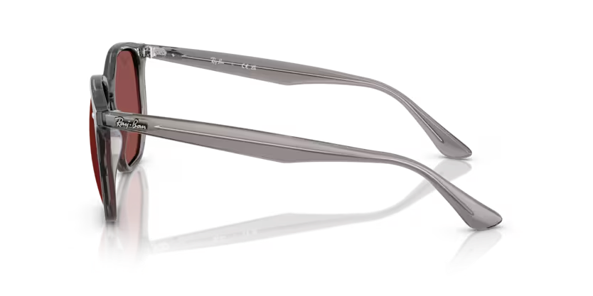 Ray-Ban 0RB430668737554 Opal Grey/ Dark Violet