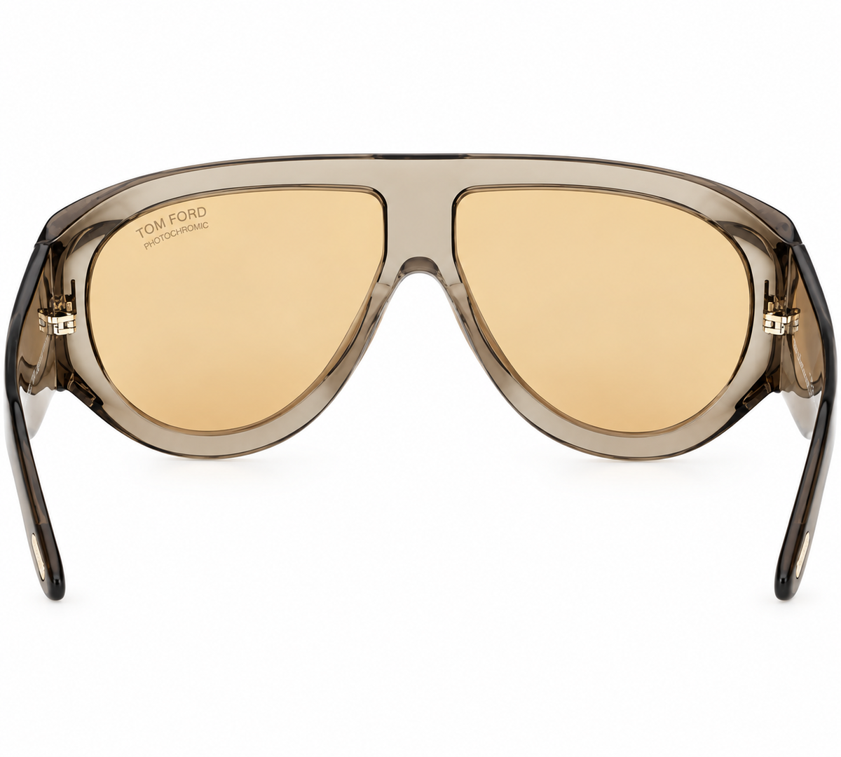 Tom Ford Bronson FT10446093E Shiny Light Green/ Brown