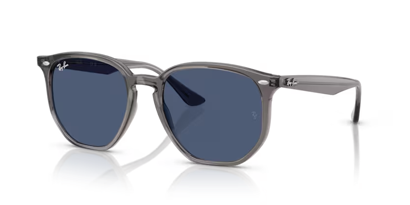 Ray-Ban 0RB430668738054 Opal Grey/ Dark Blue