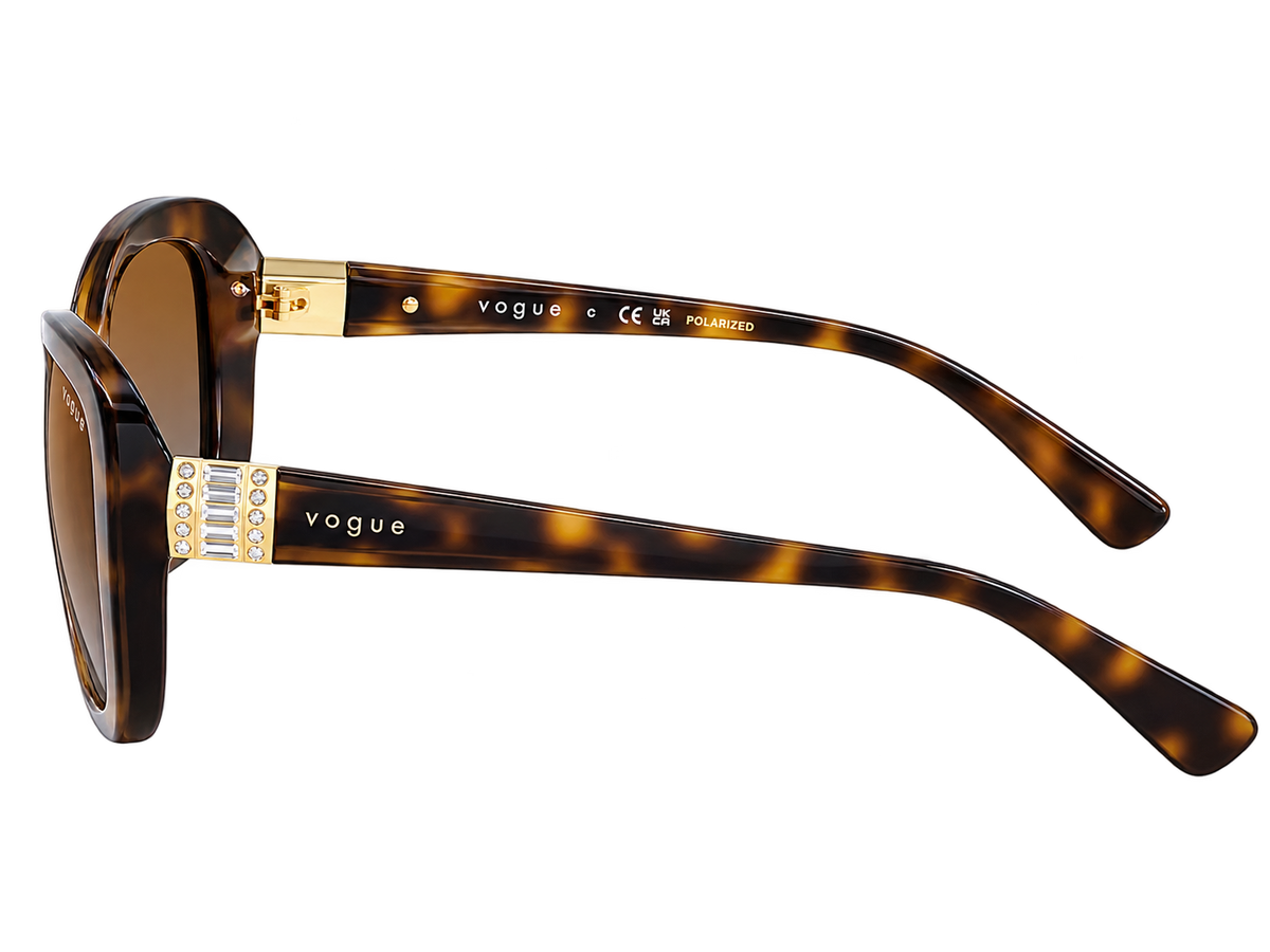 Vogue 0VO2943SB W6565X 55 Dark Havana/ Brown - Blue Star Eyewear