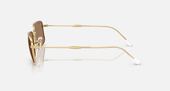 Ray-Ban 0RB37460017356 Arista Gold/ Brown