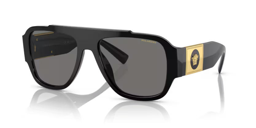 Versace 0VE4436U GB1/81 57 Black/ Dark Grey Polar