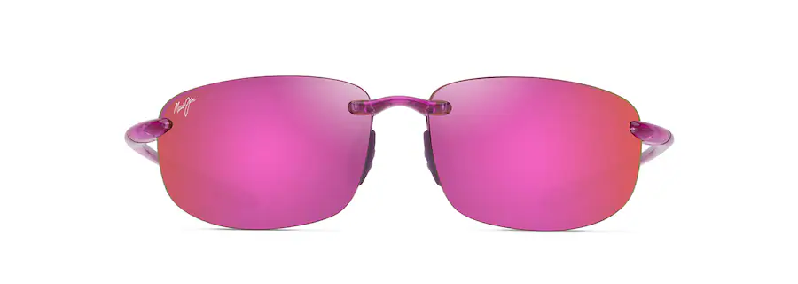 Maui Jim Ho'okipa P407-09 Shiny Transparent Cyclamen Pink/ MAUI Sunrise