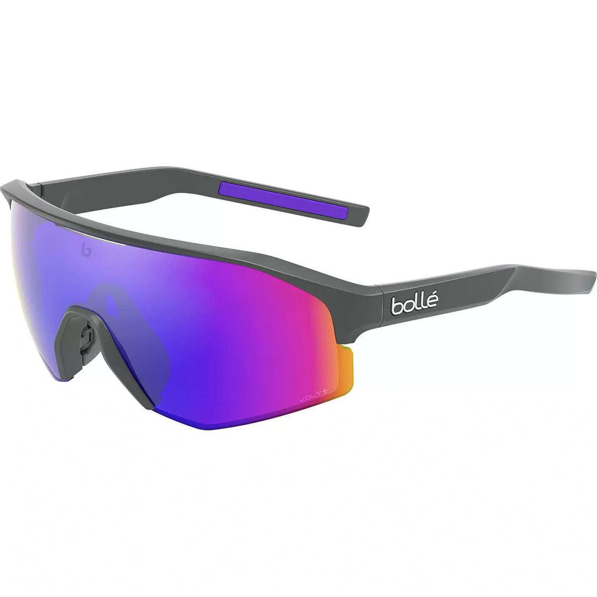 Bollé Lightshifter BS020001 Titanium Matte /  Volt+ Ultraviolet Polarised
