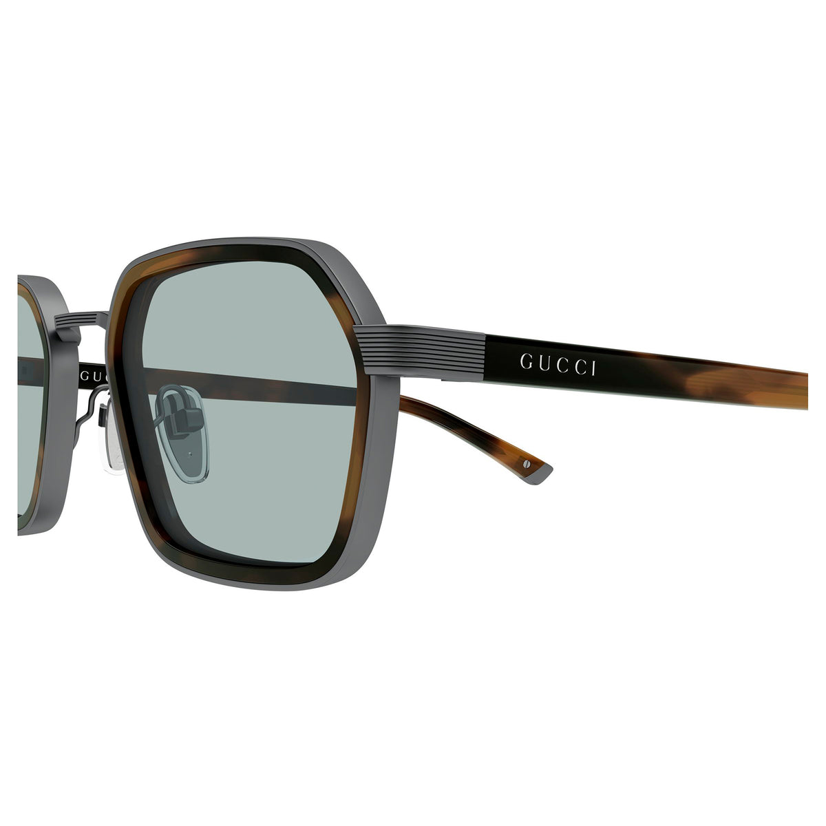 Gucci GG2074S002 Ruthenium/ Blue