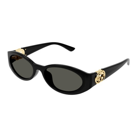 Gucci GG1662, SA001 Black/ Grey Lens - Blue Star Eyewear