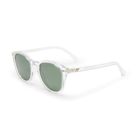 Le Specs Bandwagon LSP2102342 Crystal Clear/ Khaki Mono Polarized - Blue Star Eyewear
