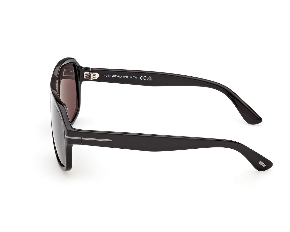 Tom Ford FT1335-N6301A Shiny Black/ Smoke