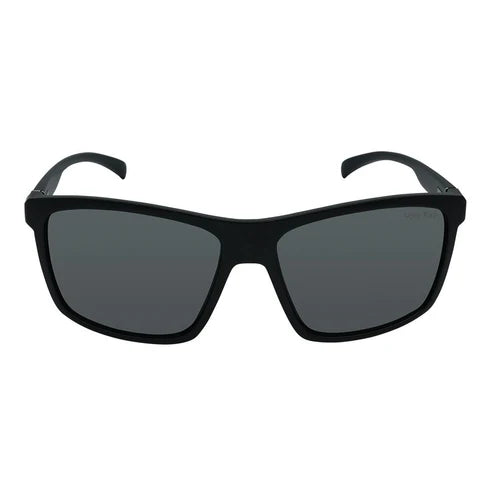 Ugly Fish PFN130 Recycled Fishing Net Polarised Sunglasses Matt Black Frame/ Smoke Lens - Blue Star Eyewear