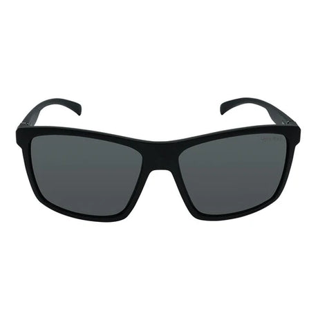 Ugly Fish PFN130 Recycled Fishing Net Polarised Sunglasses Matt Black Frame/ Smoke Lens - Blue Star Eyewear