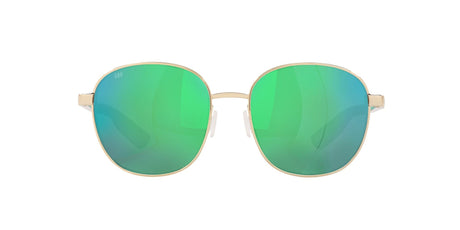 Costa Del Mar Egret 296 Shiny Gold / Polarised In Green Mirror 580G - Blue Star Eyewear