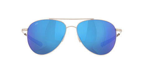 Costa Del Mar Cook 21 Brushed Palladium / Polarised In Blue Mirror 580G - Blue Star Eyewear