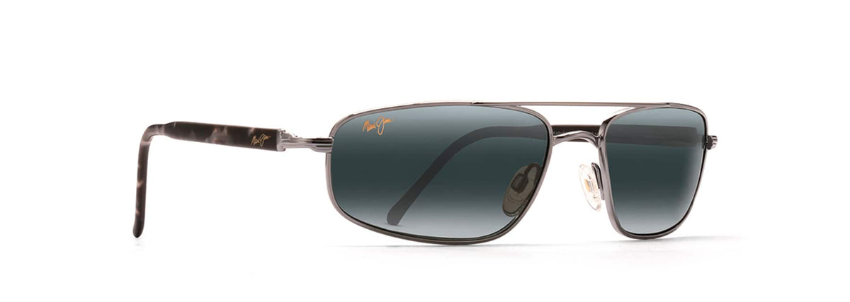 Maui Jim Kahuna 162-02 Gunmetal  / Neutral Grey Polarised - Blue Star Eyewear
