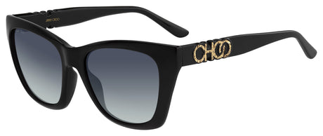 Jimmy Choo  RIKKI/G/S 807 55 9O BLACK - Blue Star Eyewear