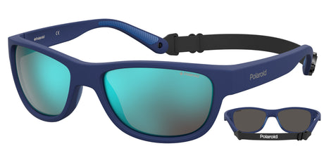 Polaroid Sport PLD 7030/S FLL 60 5X - Blue Star Eyewear