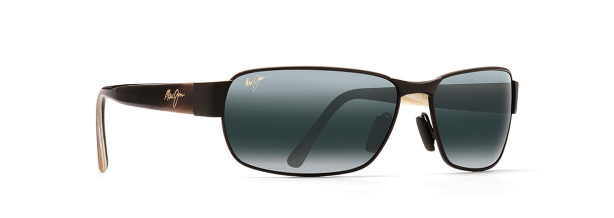 Maui Jim Black Coral 249-2M Matte Black  / Neutral Grey Polarised - Blue Star Eyewear