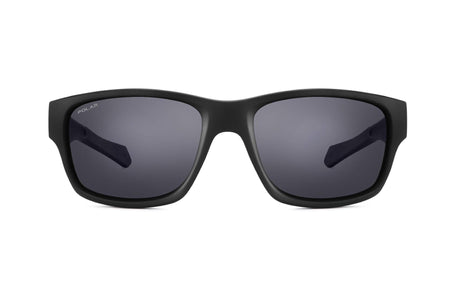 Polar 360 77 Matt Black - Rubber Black / Solid Smoke - Blue Star Eyewear