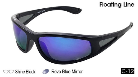 IDEAL Polarised Sunglasses Floating Sports Wrap 388-8970 - Blue Star Eyewear