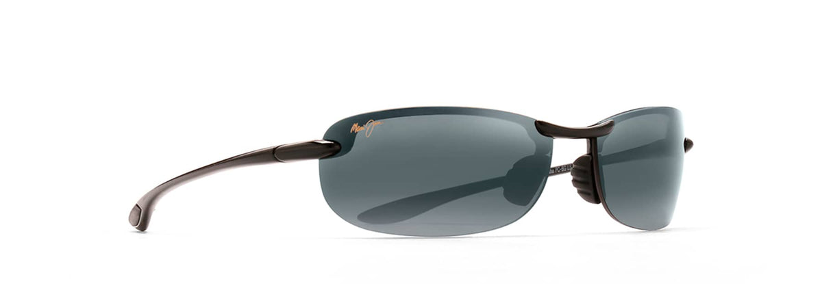 Maui Jim Makaha 405-02 Gloss Black  / Neutral Grey Polarised - Blue Star Eyewear
