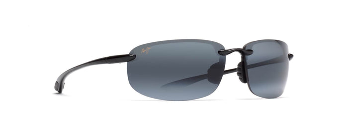 Maui Jim Hookipa 407-02 Gloss Black  / Neutral Grey Polarised - Blue Star Eyewear