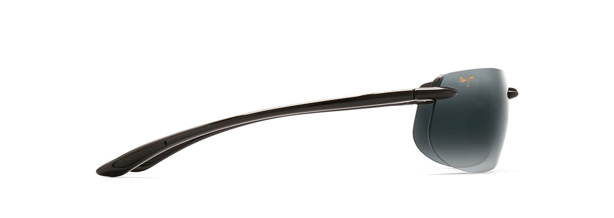 Maui Jim Banyans 412-02 Gloss Black  / Neutral Grey Polarised - Blue Star Eyewear