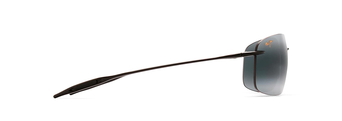 Maui Jim Breakwall 422-02 Gloss Black  / Neutral Grey Polarised - Blue Star Eyewear