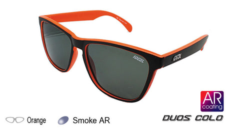 IDEAL Polarised Sunglasses Square 8825 DC Orange/Smoke - Blue Star Eyewear