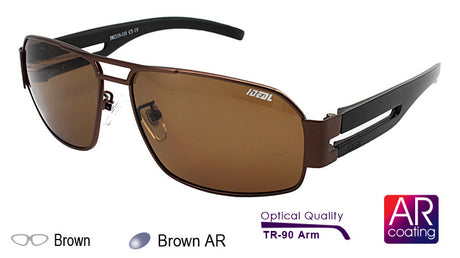 IDEAL Polarised Sunglasses In Vague 98828 Colour:Brown/Brown - Blue Star Eyewear