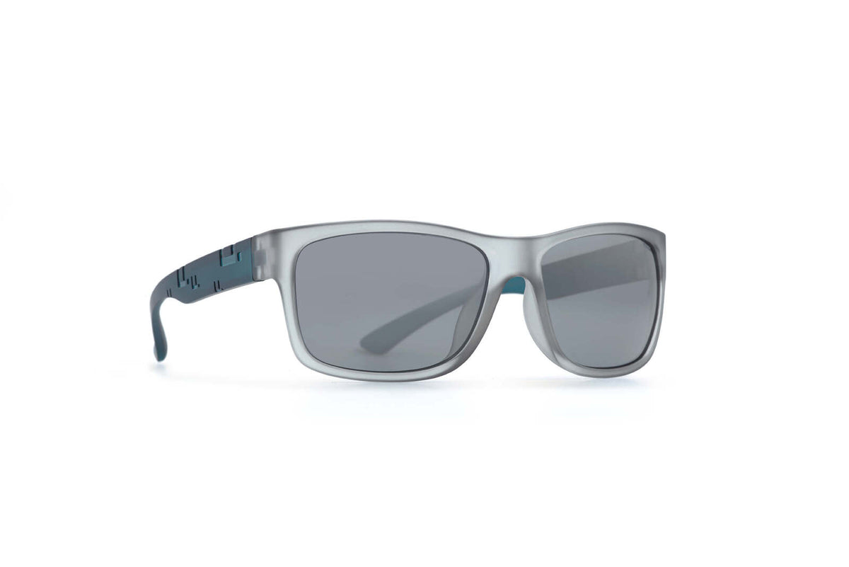 INVU Ultra Polarised Sunglasses  Eyewear Frosty Smoke Blue/Ultra polorise Sliver M Lens - Blue Star Eyewear