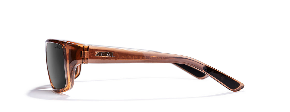 Zeal Alma 12034 Hazel/Dark Grey - Blue Star Eyewear