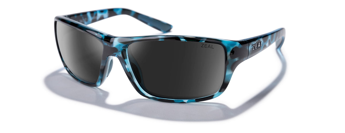 Zeal Alma 12035 Sapphire Tortoise/Dark Grey - Blue Star Eyewear