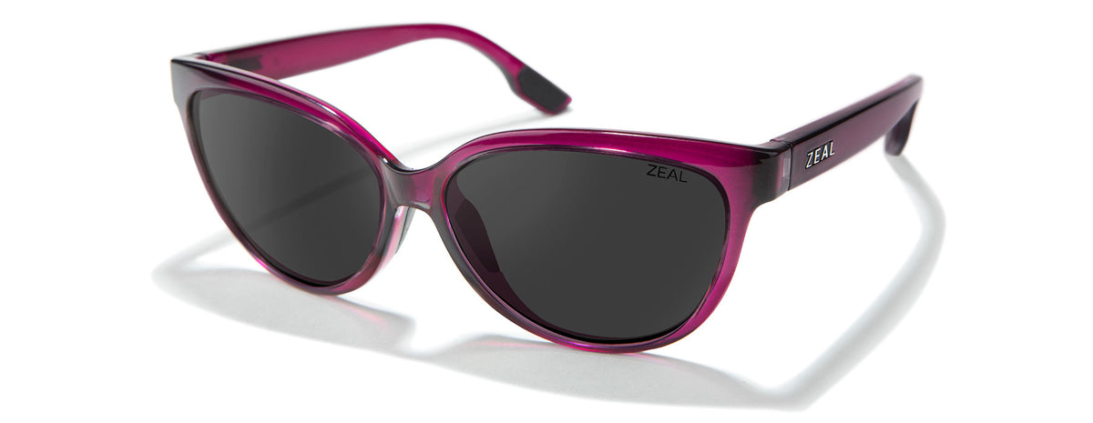 Zeal Ande 11835 Huckleberry/Dark Grey - Blue Star Eyewear
