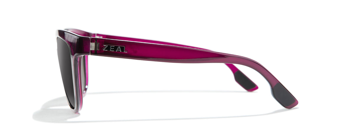 Zeal Ande 11835 Huckleberry/Dark Grey - Blue Star Eyewear