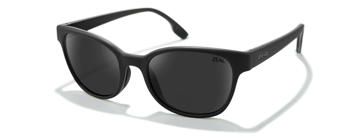 Zeal Avon 11846 Matte Black/Dark Grey - Blue Star Eyewear