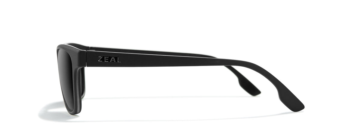 Zeal Avon 11846 Matte Black/Dark Grey - Blue Star Eyewear