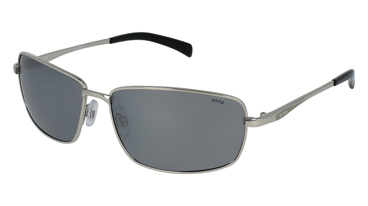 INVU Ultra Polarised Sunglasses  Silver Men Sunglasses - Blue Star Eyewear