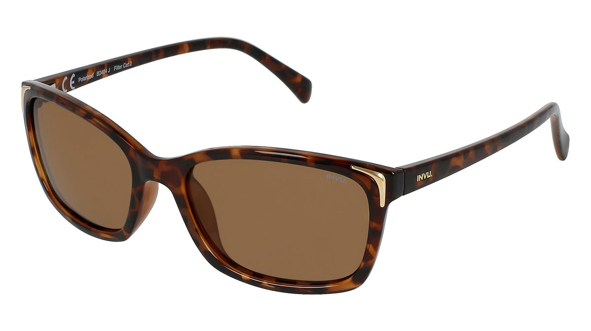 INVU Ultra Polarised Sunglasses  Amber Demi Men Sunglasses - Blue Star Eyewear