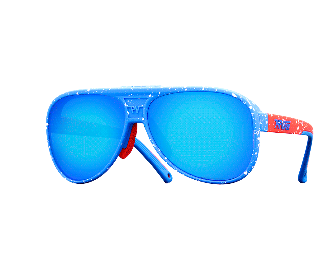 Pit Viper The Blue Ribbon Lift-Offs - Blue Star Eyewear
