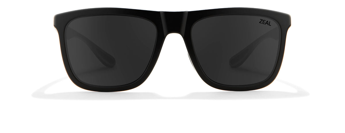 Zeal Boone 11655 Matte Black/Dark Grey - Blue Star Eyewear