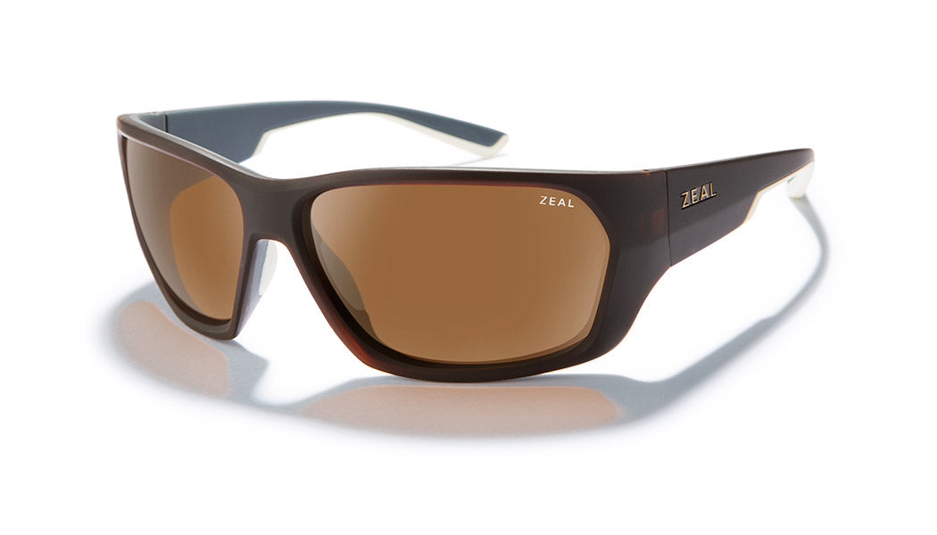 Zeal Caddis 11440 Matte Brown Khaki/Copper - Blue Star Eyewear