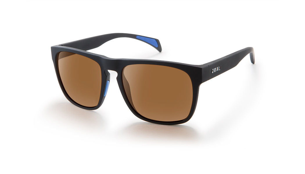Zeal Capitol 11316 Matte Black/Copper - Blue Star Eyewear