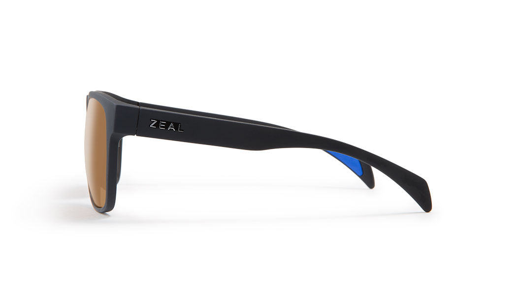 Zeal Capitol 11316 Matte Black/Copper - Blue Star Eyewear